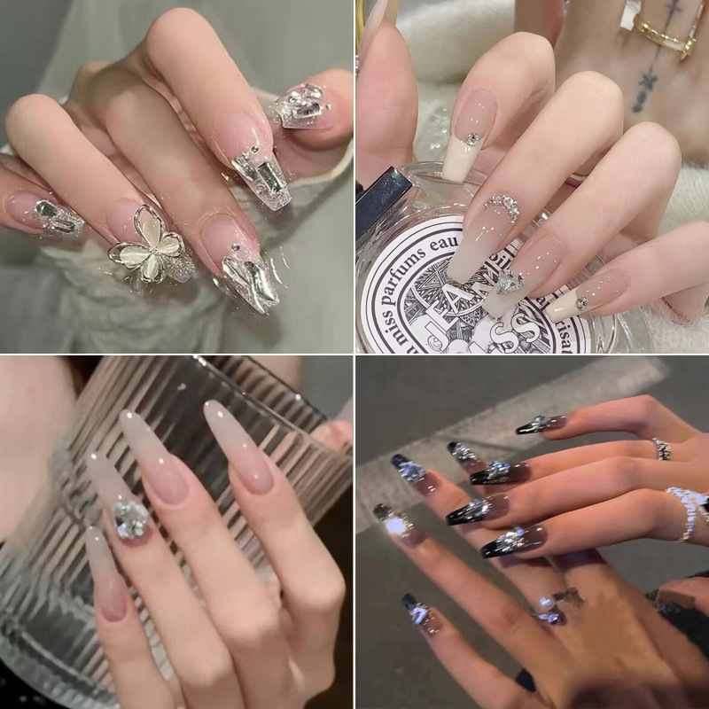 Wearable Nails, High-End Handmade Cat-Eye Wearable Nails, Finished Nail Patches, Fake Nails, Ins Style Nail Art Pieces Wearable Nails, High-End Handmade Cat-Eye Wearable Nails, Finished Nail Patches, Fake Nails, Ins Style Nail Art Pieces