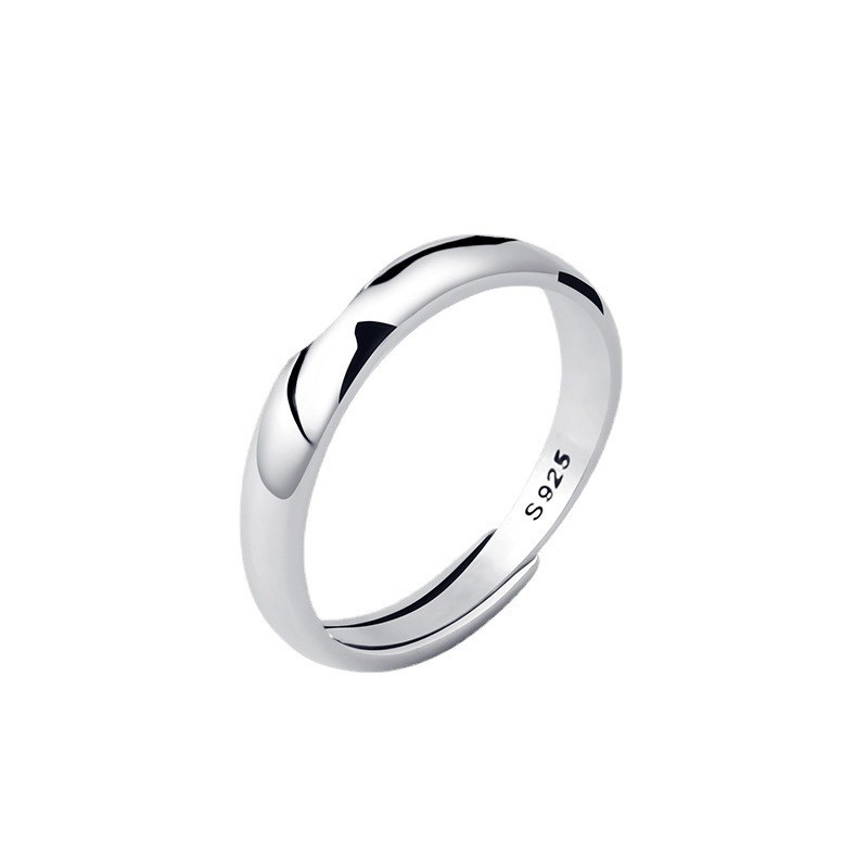 Bagues empilables pour homme, style vintage vieilli, motif porte-bonheur, ensemble de trois bagues à superposer, bague unique tendance pour homme, bague ouverte thaïlandaise en argent_voghion.com