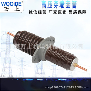 High-Voltage Ceramic Wall-Through Casing Cww-35/630-4000A Cwb High-Voltage Wall-Through Casing Embedded Tube Copper Conductor