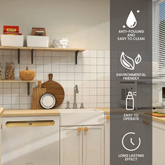 Jue-Fish kitchen foam cleaner stove range hood oil stain remover heavy oil stain foam cleaner