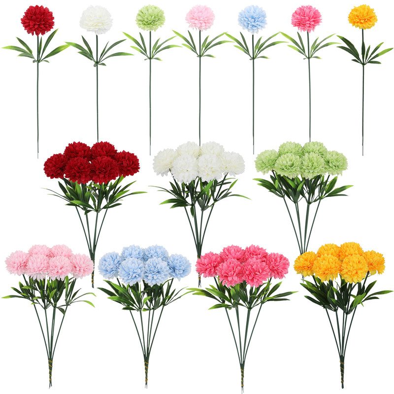 造花タンポポヒヤシンス卓球菊アジサイ家の装飾結婚式の花造花アレンジメント卸売|undefined