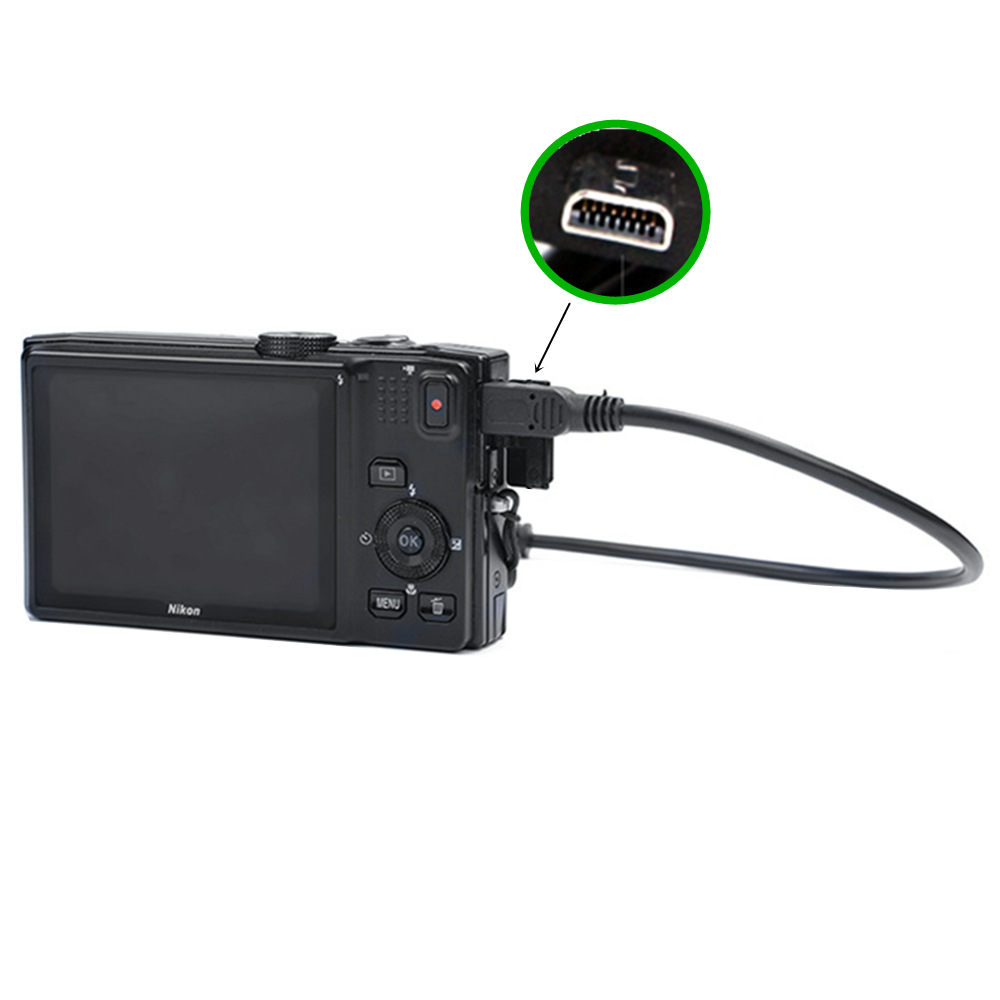 Type-C OTG data cable mini8p mobile phone reading single anti-digital camera photo video is suitable for Nikon 5
