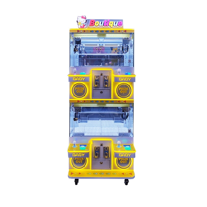 Kitty máquina boutique de monedas comerciales muñecas de clip de juegos para niños juegos de juegos de ciudad equipos de juegos de venta transfronteriza caliente