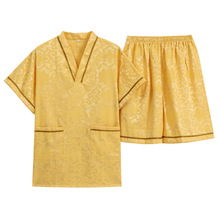 浴衣浴服汗蒸服批发男女款足浴足疗桑拿服洗浴中心服装浴场洗澡