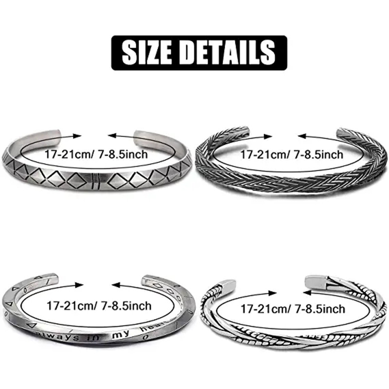 Fashion Geometric Alloy Plating Menu0027S Bangle 1 Piece