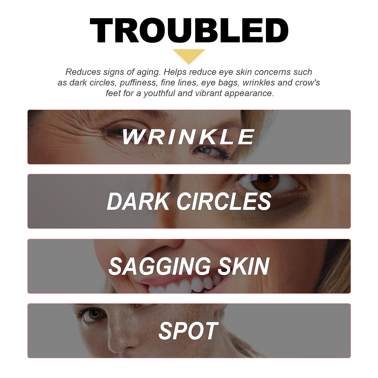 EELHOE Crystal Collagen Eye Mask Verstevigend en liftend oogmasker Hydrateert en hydrateert de huid rond de ogen en vermindert fijne lijntjes_voghion.com