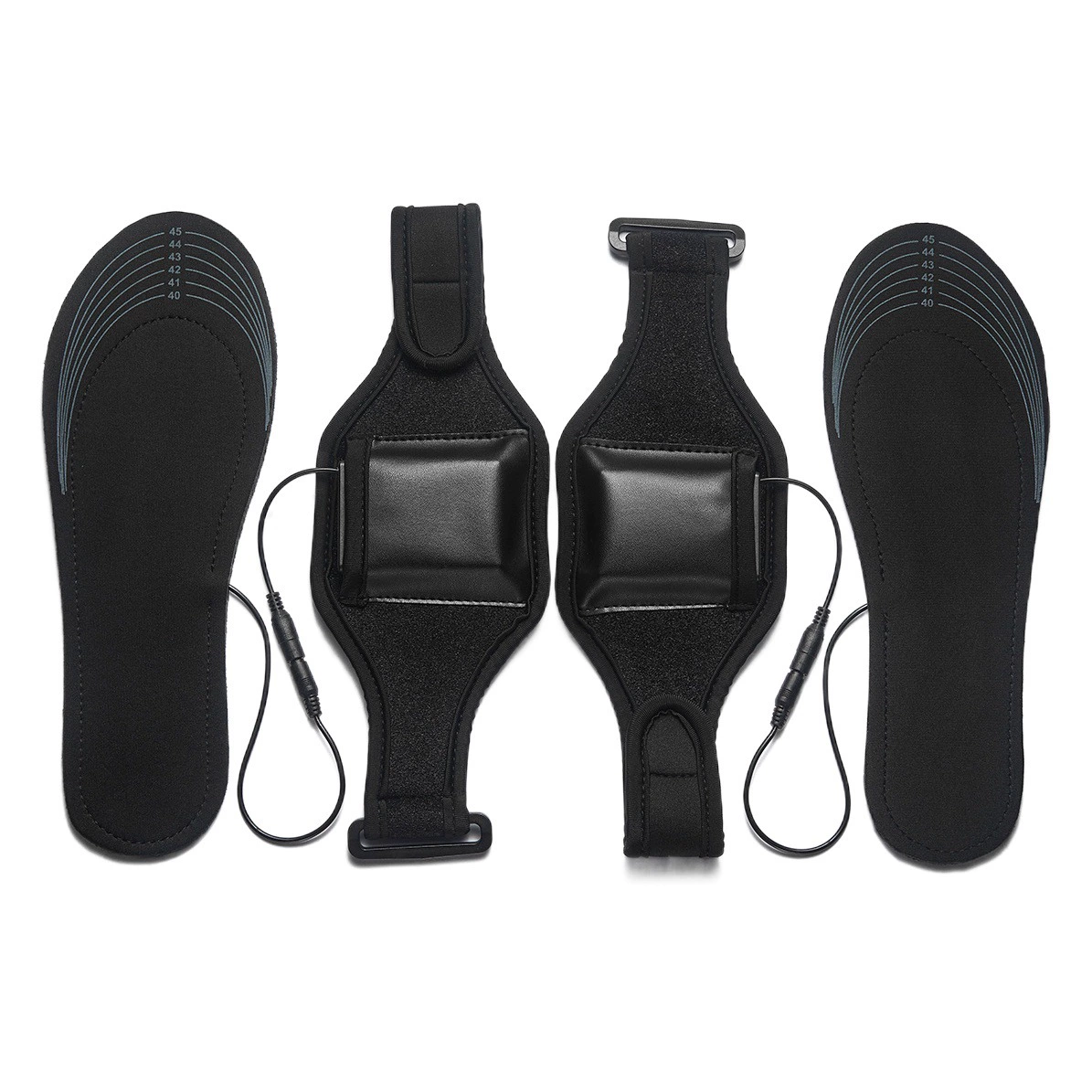 Трансграничные взрывы USB-нагревательная стелька, уличная грелка для ног, можно разрезать электрическую нагревательную стельку, мужскую и женскую сухую батарею