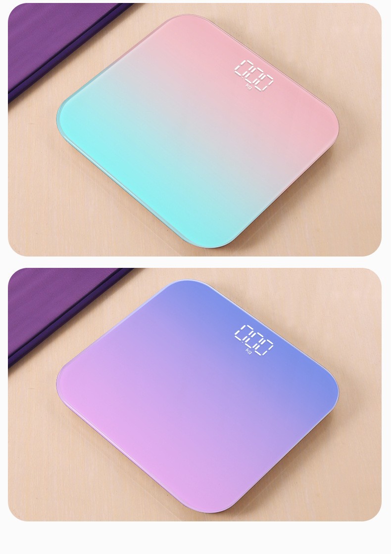 Cross-border Household Electronic Body Scale Health Weight Scale with Custom Branding Logo Support Source Factory Stock Available for Distribution