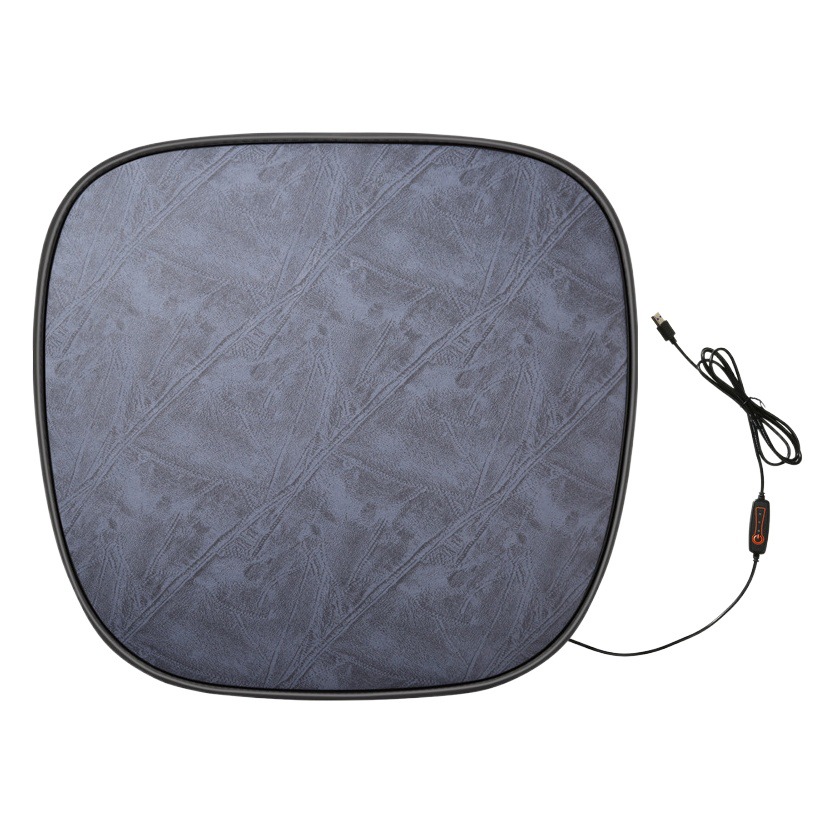 Car heating small square cushion single seat heating cushion car cushion office heating small square cushion car seat cushion winter