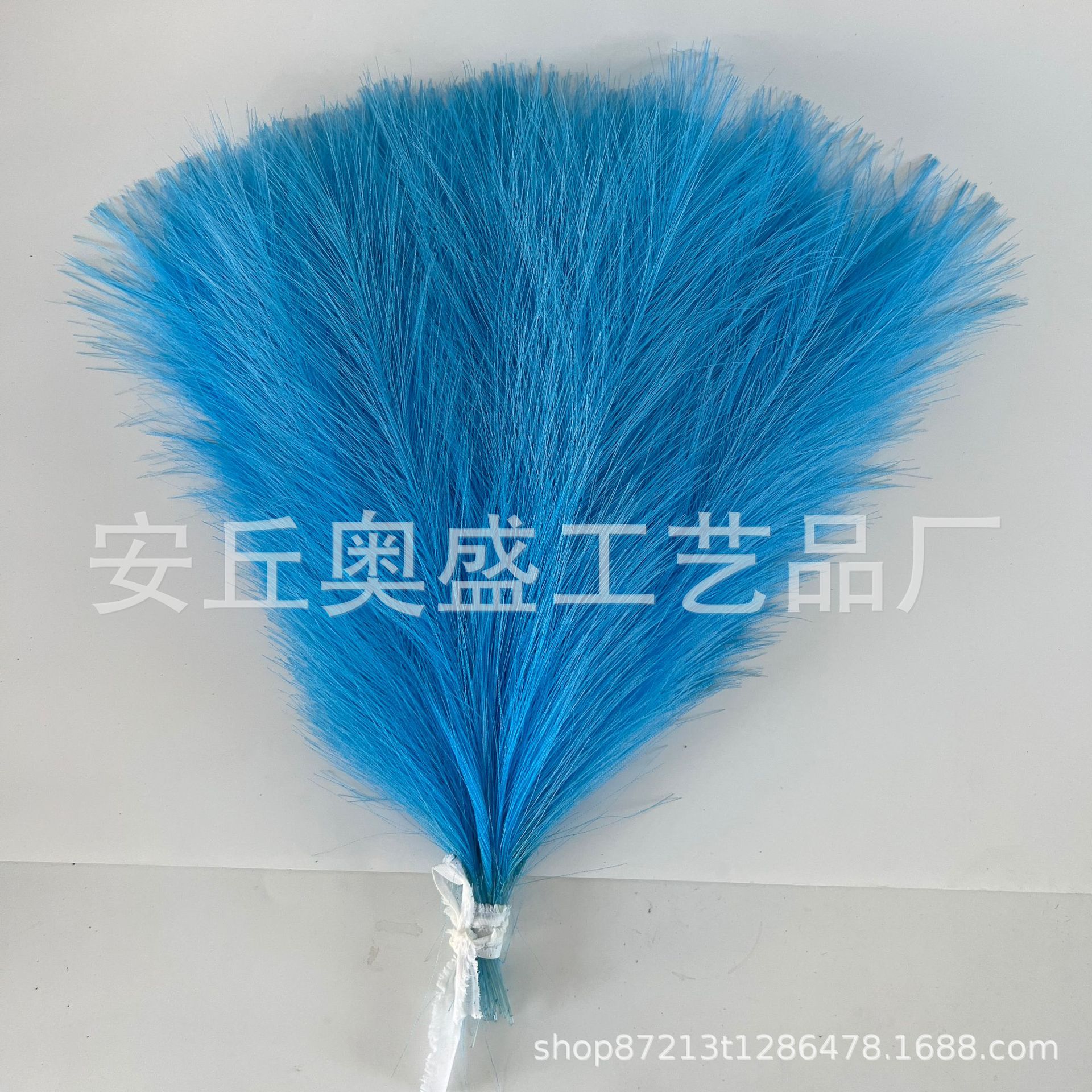 Spot hierba pampeana artificial transfronteriza simulación plumas accesorios de boda simulación jardinería decoración pelo de caña al por mayor