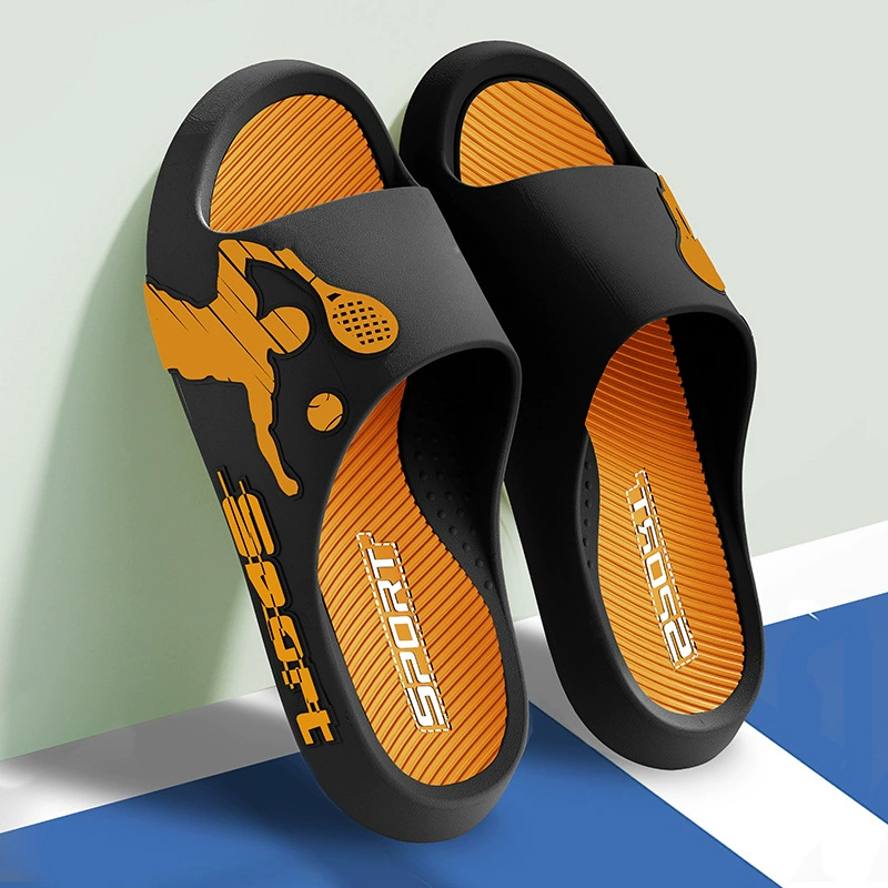 Тапочки мужские летние новые нескользящие и износостойкие толстые подошвы