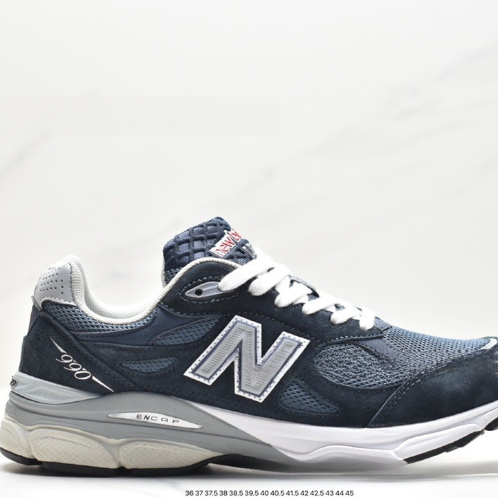 New Balance 990 V4 kişi idman ayaqqabısı, retro süet model