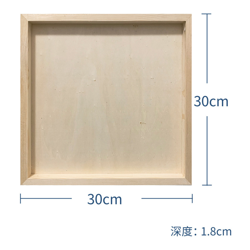 粘土額縁松材超軽量粘土無垢材子供 DIY 手作りクリエイティブカラー泥フォトフレームディスプレイフレーム|undefined