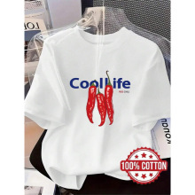 ŷ�봿��2026 Summer New Pure Cotton T-Shirt TH502, New Women