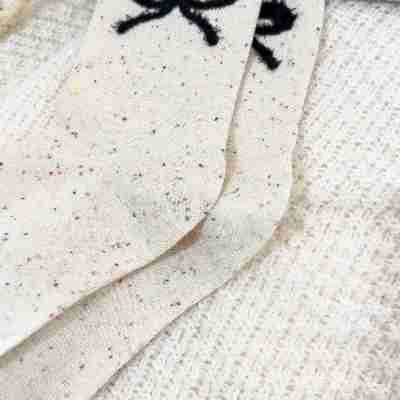 45g Weight Socks Classification Socks Lingerie Type Cotton Fabric Type A Pair Quantity Holiday Occasion Non-Slip Function Bow Knot Pattern Summer Season Women's Gender Sweet Style Sweet Women's Bow Knot Cotton Crew Socks A Pair 16