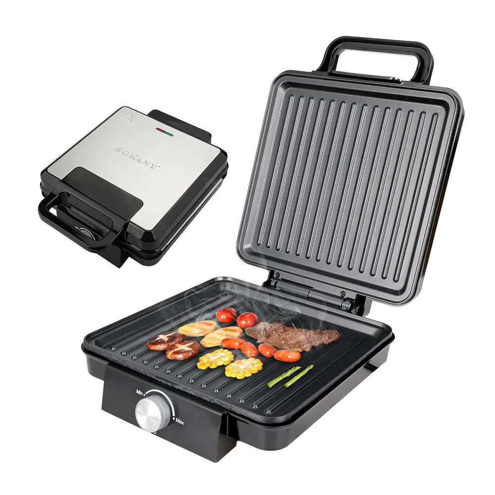 Export 08143 Steak Machine Sandwich Maker Grill Panini Toaster Grill Maker Sokany