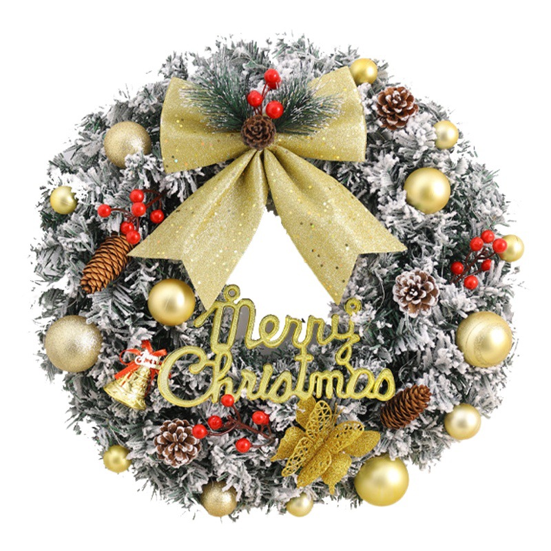 Amazon se dedica a la guirnalda de Navidad puerta colgante decoración de Navidad decoración hecha a mano regalo árbol colgante decoración de la puerta