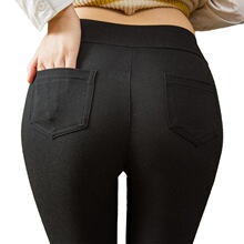 O 93875 Women's High Waist Pencil Pants �����U�Pѝ