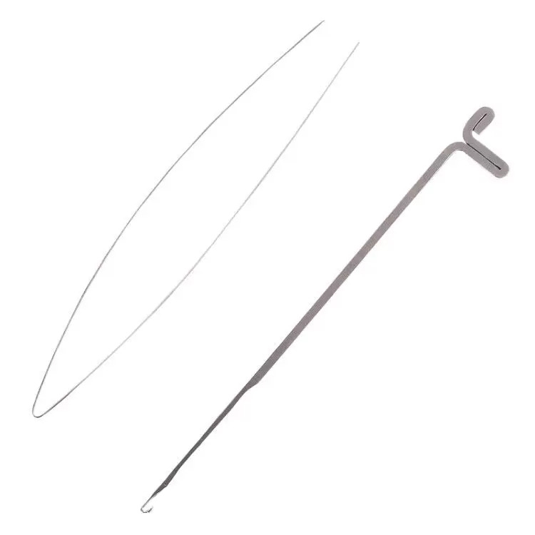 Crochet Needle Threading Kit for Threading Beads, Pearl Threading Needle, Buddhist Bead Threading Needle