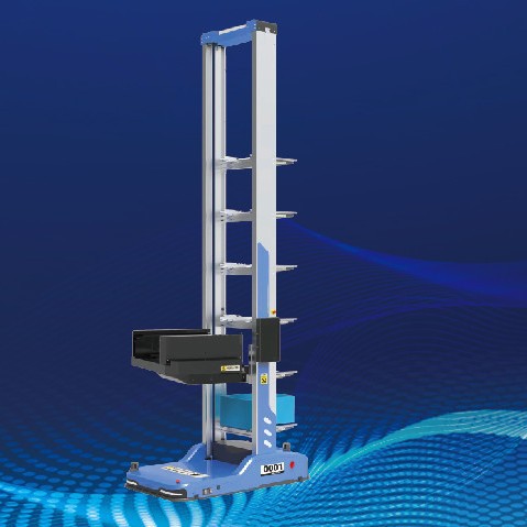 料箱机器人 上下料AGV车 固架料箱式 工业料箱机器人agv