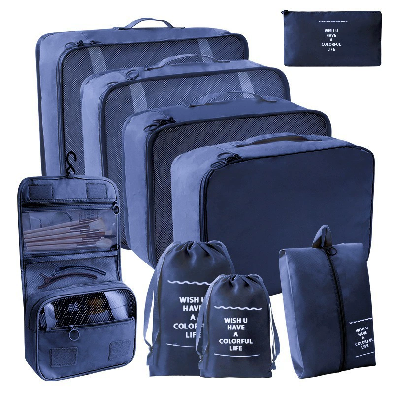 Handheld capacious storage bag, travel bag, set, organizer bag, high-quality style