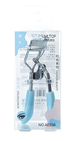 LMLTOP acero inoxidable clip de pestañas caja de herramientas de belleza de fijación permanente pestañas curler A0336
