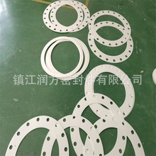 供應滿孔聚四氟乙烯PTFE大規格法蘭墊片  四氟打孔墊片