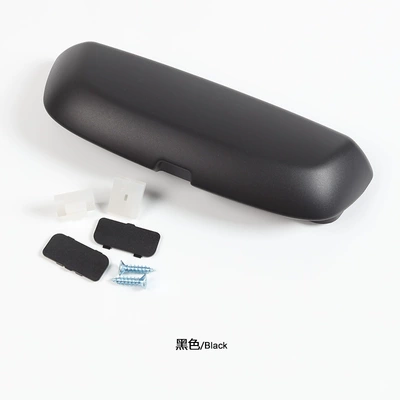 Suitable for Bmw Glasses Case, Car Glasses Clip/Bill Clip - black