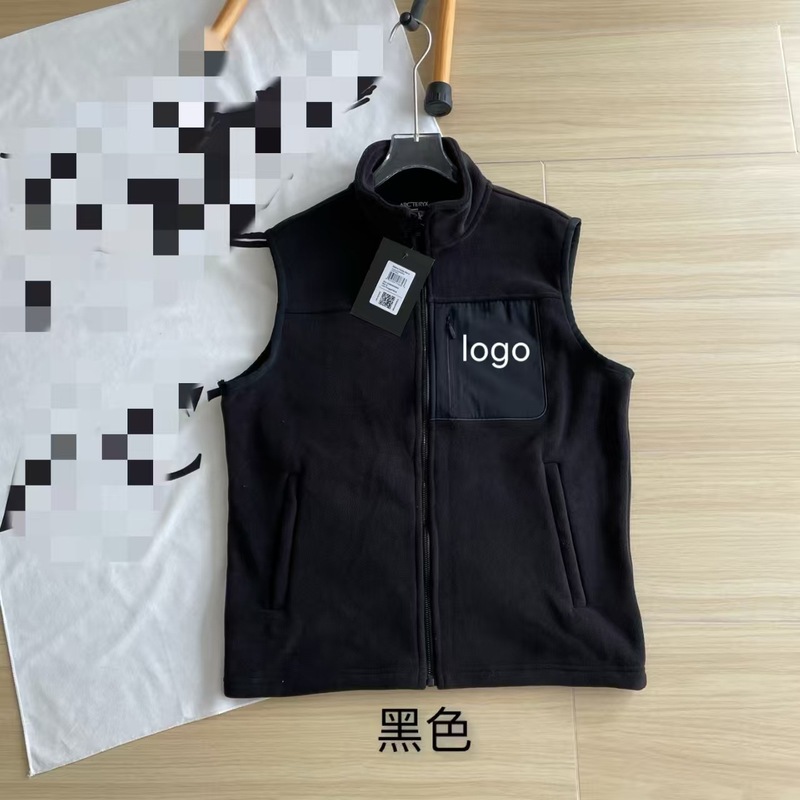 鸟家2025秋季新款摇粒绒立领马甲秋冬款男女同款休闲背心坎肩外套|undefined