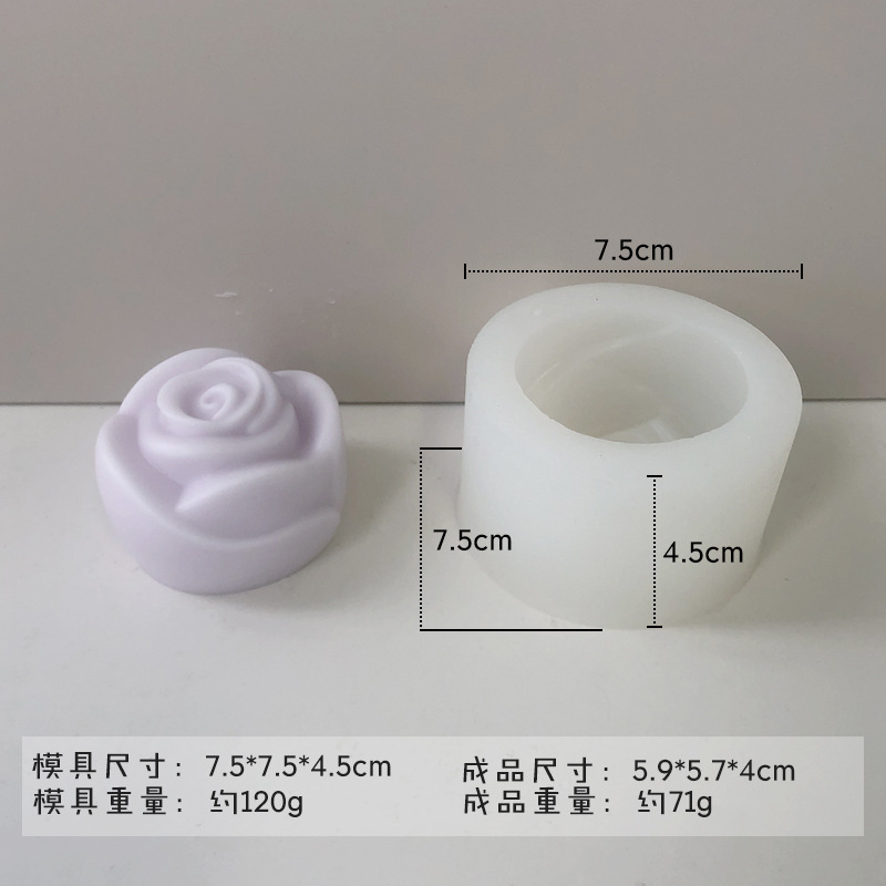 嘉匯美花卉香薫ろうそくシリカゲル金型diy花びら拡香石手作り石けん石膏滴糊砥石|undefined