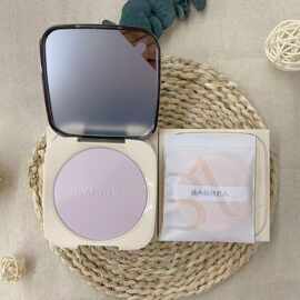 正品芭贝拉粉饼巴贝拉控油定妆持久女干油皮散粉防水防汗遮瑕蜜粉