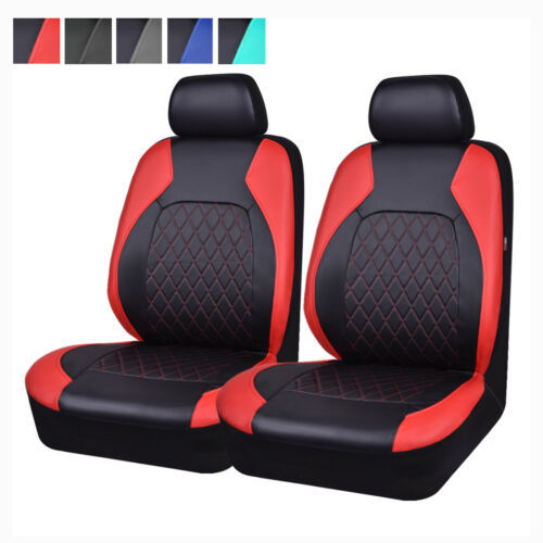 Cross-Border Foreign Trade Car Seat Covers, Single-Line Diamond Quilted Embroidery, Curved Leather, Pu Leather, Artificial Leather, Export to Europe and America