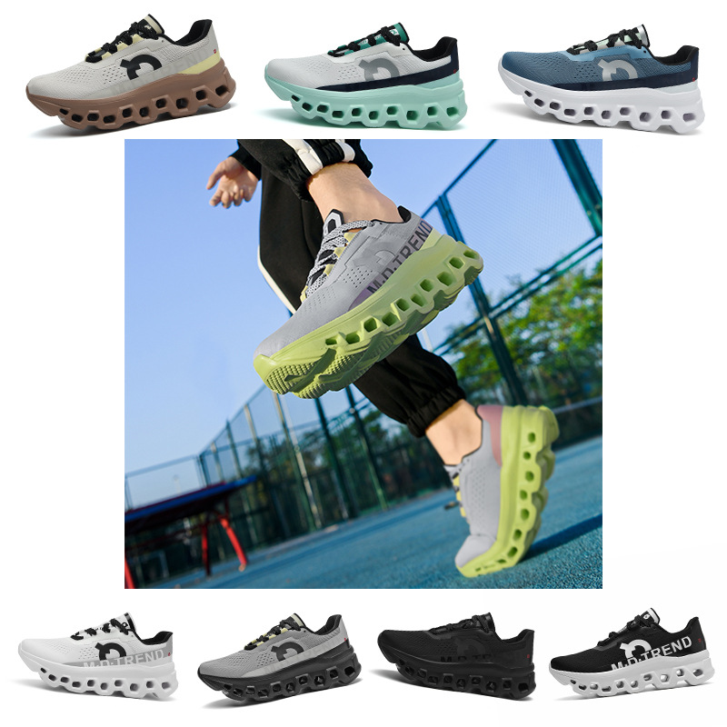2023 nueva zapatilla de deporte de moda de los hombres zapatos para correr transpirable Jinjiang volar zapatos tejidos en stock Comercio exterior al por mayor zapatos de los hombres image 5