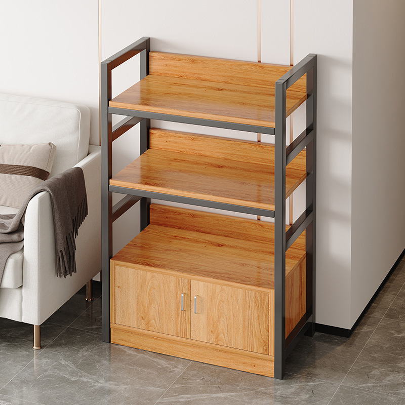 Armario Armario Armario de almacenamiento de sala de estar de piso a techo Estante de almacenamiento de gran capacidad Junto al sofá Estantería sugeridas de varios pisos Estantería corta