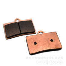 镀铜/烧结摩托车碟刹片适用于钱江/比亚乔/FA181/飓风302/FA694