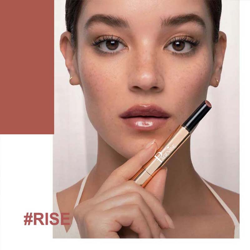 Lápiz labial TOMEME transfronterizo en tubo pequeño dorado, hidratante, de larga duración, resistente al agua, iluminador, lápiz labial mate giratorio para exportación.