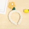 Flower-shaped, yellow