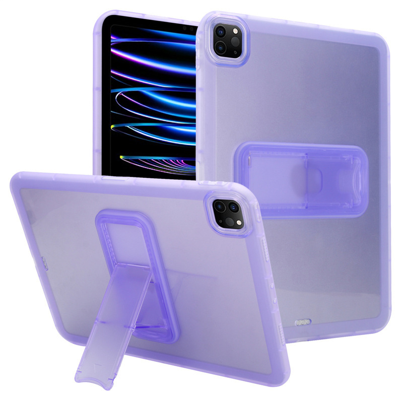 Suitable for Ipad11 Generation A16 2025 Protective Cover Air11 Transparent Bracket Silicone Mini7 All-Inclusive Anti-Fall Shell