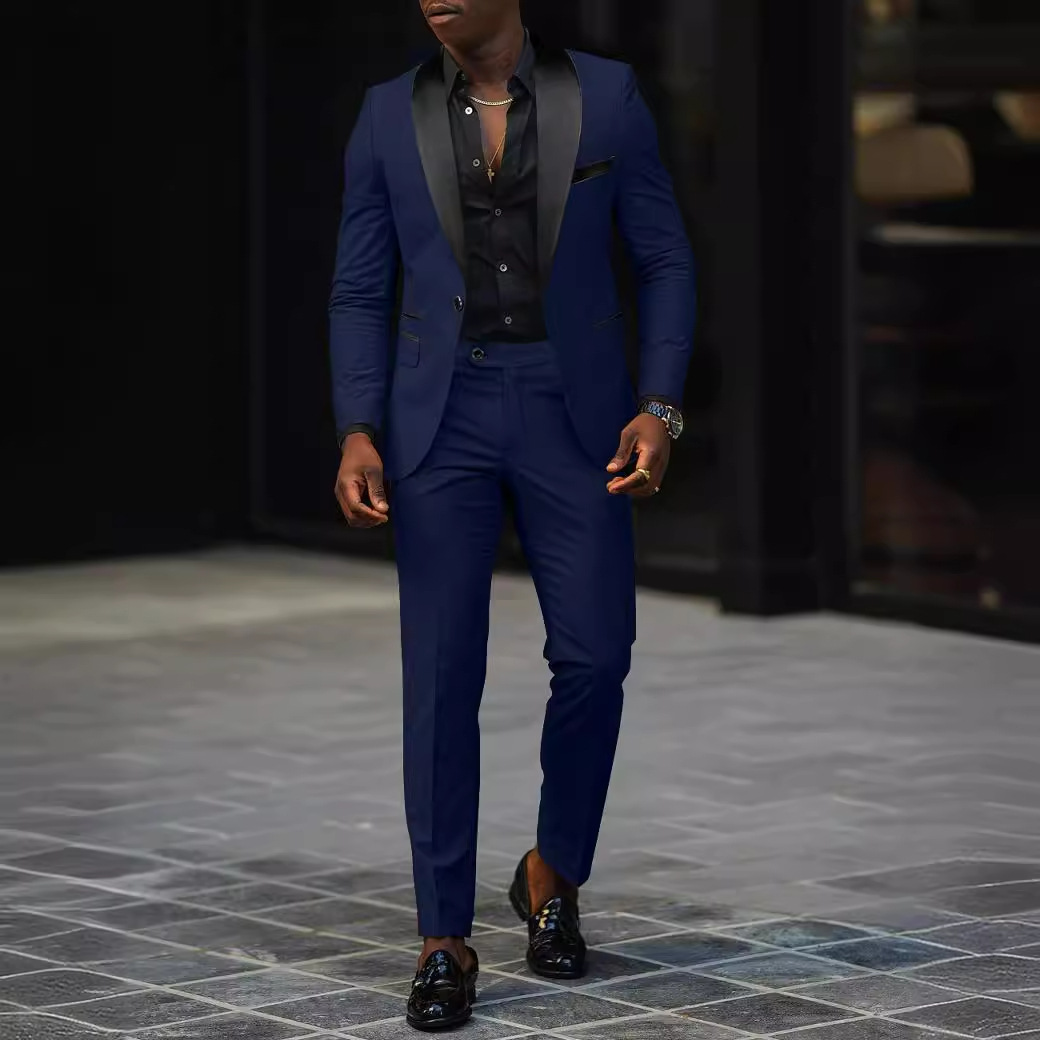 Men's Clothing wedding groom slim suit _voghion.com