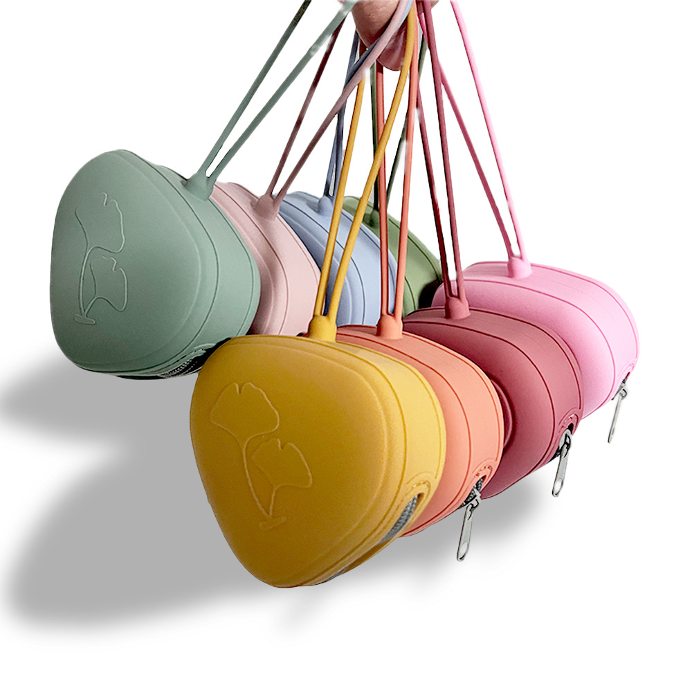 Cartera de cambio de silicona simple bolsa de auriculares de dibujos animados para niños pequeña cartera transfronteriza encantadora creativa bolsa de almacenamiento de bocadillos portátiles