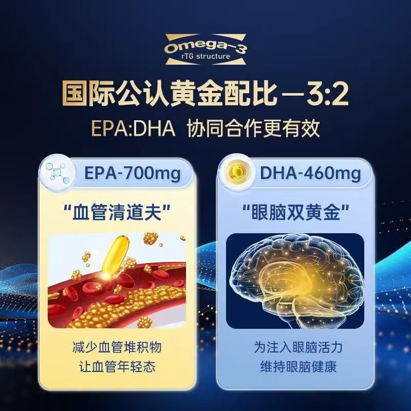 原装英国VEDONON维多能95%高纯度3倍浓缩深海鱼油软件囊Omega3DHA|undefined