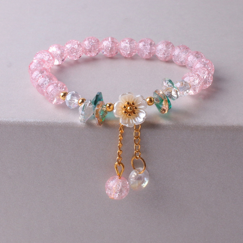 Fashion Flower Glass Beaded Womenu0027S Bracelets 1 Piece