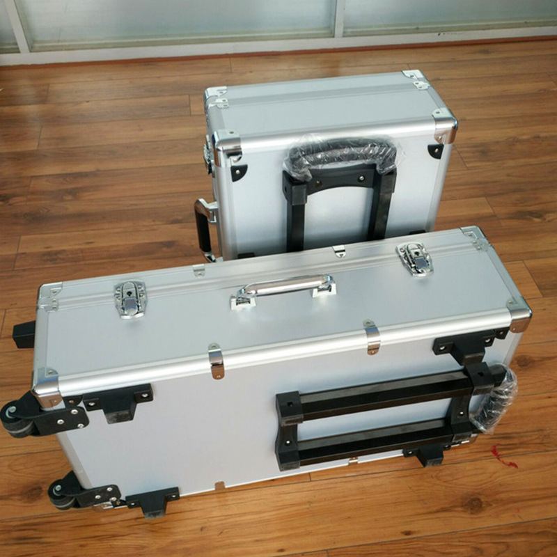 出售康复器械铝箱航模展示仪器箱 铝合金拉杆工具箱 接受定 制