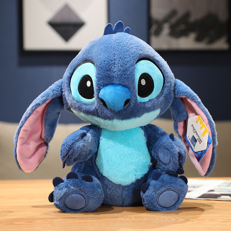 Genuino Disney puntada muñeca orejas movimiento felpa juguete puntada muñeca regalo de cumpleaños