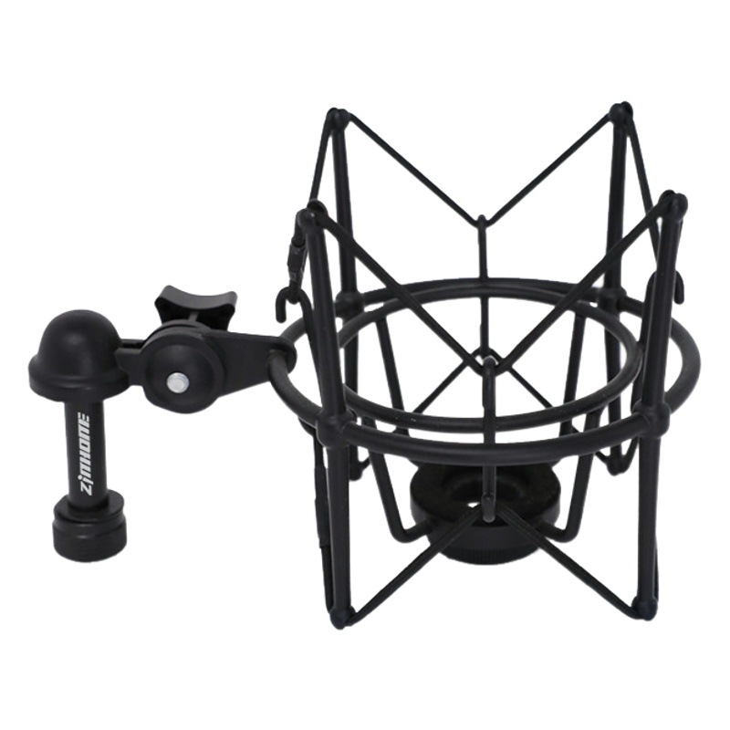 Zimhome Zhenhong suministro directo de fábrica micrófono de metal marco a prueba de golpes 180 ° micrófono ajustable marco a prueba de golpes