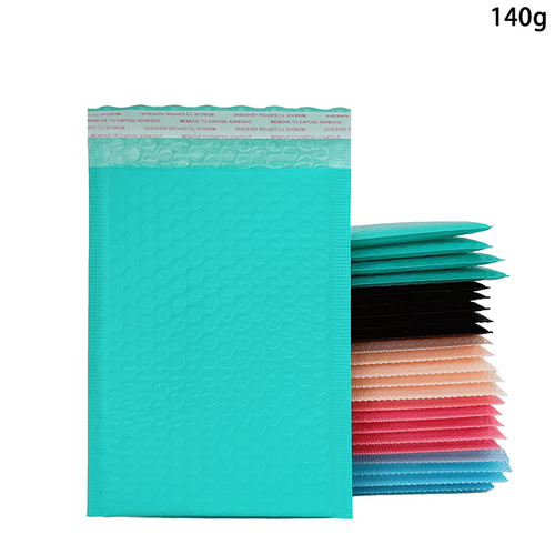 Bubble bag for garment with co-extruded film, thickened clothing express packing bag, colored envelope foam bag, shockproof PE foam bubble bag