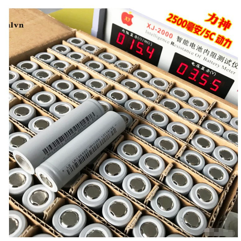 Аккумулятор литиевый для электромобиля/уборщика с мощностью 2500mAh 5C Lishen Lishen 18650, батарея садового инструмента для подметальной машины