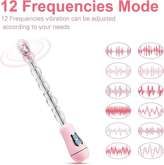 Transformable Dragon Vibrating Anal Plug with Beads, Rechargeable TPE Design — detail image 11