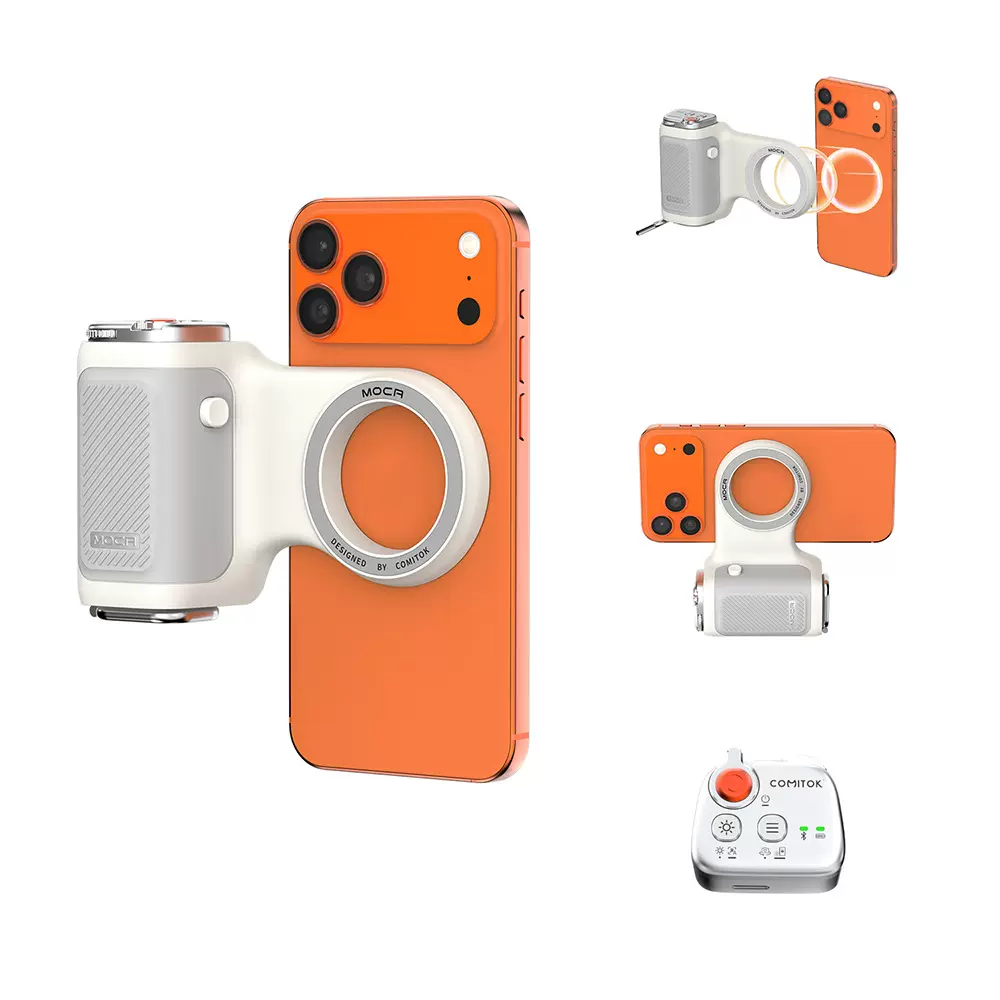 COMITOK MOCA Magsafe磁吸助拍器快拍手机摄影曝光支持Phone