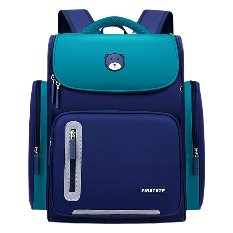 Mochila para niños estudiante de escuela primaria niños y niñas Grado 1 a 6 reducción de carga de espacio ligero nueva protección de columna vertebral mochila de gran capacidad